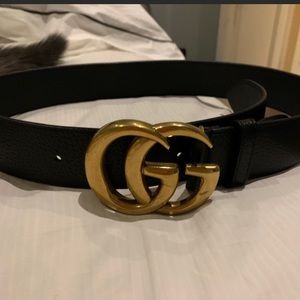 Gucci double G belt